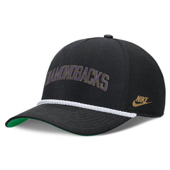 Arizona Diamondbacks Cooperstown Collection Rise Adjustable Hat - Black | Nike