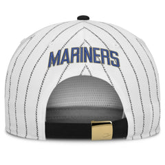 Seattle Mariners Cooperstown Collection Pro Adjustable Hat - White/Black | Nike
