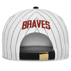 Atlanta Braves Cooperstown Collection Pro Adjustable Hat - White/Black | Nike