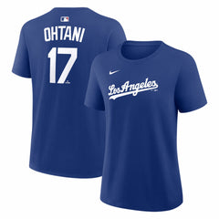 Shohei Ohtani Los Angeles Dodgers Women's Alternate Name & Number T-Shirt - Royal | Nike