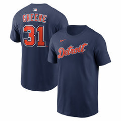 Riley Greene Detroit Tigers Name & Number T-Shirt - Navy | Nike