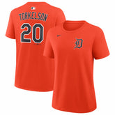 Spencer Torkelson Detroit Tigers Women's Name & Number T-Shirt - Orange | Nike