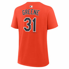 Riley Greene Detroit Tigers Women's Name & Number T-Shirt - Orange | Nike