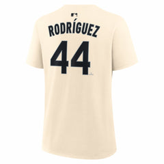 Julio Rodriguez Seattle Mariners Women's Name & Number T-Shirt - Natural | Nike