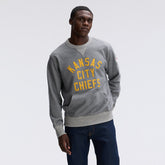 Kansas City Chiefs IconicFleece Pocket Sweatshirt - Athletic Heather Gray online