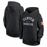 Denver Broncos Women's Oversized Legacy Phoenix Hoodie - Black | Nike cheap