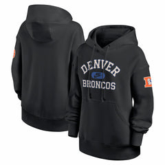 Denver Broncos Women's Oversized Legacy Phoenix Hoodie - Black | Nike cheap