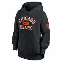 Chicago Bears Women's Oversized Legacy Phoenix Hoodie - Black | Nike outlet