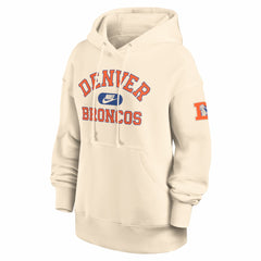 Denver Broncos Women's Oversized Legacy Phoenix Hoodie - Natural | Nike discount