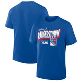 New York Rangers Fanatics Hometown Local T-Shirt Blue