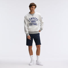 Dallas Cowboys IconicFleece Pocket Sweatshirt - Heather Gray on sale