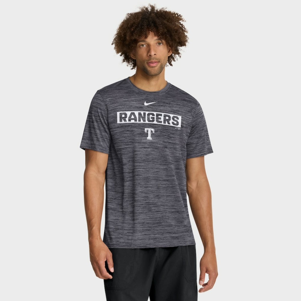 Texas Rangers Velocity Dri-FIT T-Shirt - Black | Nike