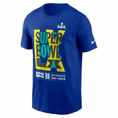Super Bowl LX Essential T-Shirt - Royal | Nike cheap