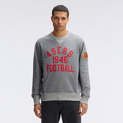 San Francisco 49ers IconicFleece Pocket Sweatshirt - Athletic Heather Gray online