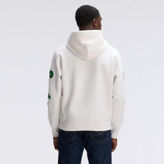 Philadelphia Eagles IconicFleece Letterman Hoodie - Oatmeal discount