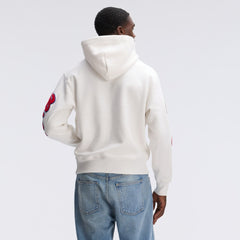 Buffalo Bills IconicFleece Letterman Hoodie - Oatmeal on sale