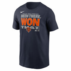 Chicago Bears 2025 NFC North Division Champions Locker Room Trophy Collection T-Shirt - Navy | Nike cheap