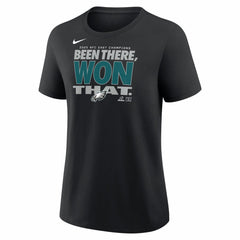 Philadelphia Eagles Women's 2025 NFC East Division Champions Locker Room Trophy Collection T-Shirt - Black | Nike outlet