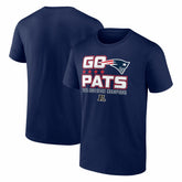 New England Patriots 2025 AFC Champions Hometown T-Shirt - Navy for sale