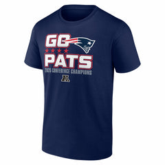 New England Patriots 2025 AFC Champions Hometown T-Shirt - Navy for sale