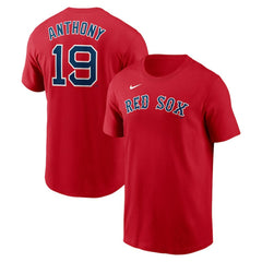 Roman Anthony Boston Red Sox Fuse Name & Number T-Shirt - Red | Nike