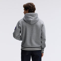 Baltimore Ravens IconicFleece Tipped Hoodie - Athletic Heather Gray online
