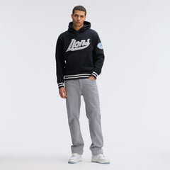 Detroit Lions IconicFleece Tipped Hoodie - Black cheap