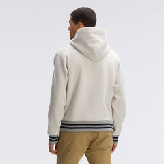 Washington Commanders IconicFleece Tipped Hoodie - Oatmeal discount