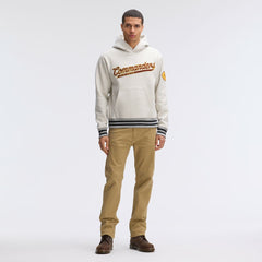 Washington Commanders IconicFleece Tipped Hoodie - Oatmeal discount