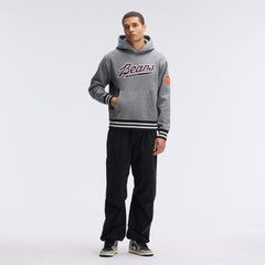 Chicago Bears IconicFleece Tipped Hoodie - Athletic Heather Gray outlet