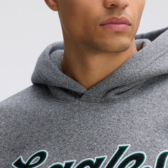 Philadelphia Eagles IconicFleece Tipped Hoodie - Athletic Heather Gray sale