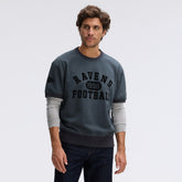 Baltimore Ravens IconicFleece Short Sleeve Sweatshirt - Charcoal outlet