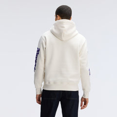 Baltimore Ravens IconicFleece Letterman Hoodie - Oatmeal discount