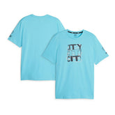 Manchester City FtblCore Graphic T-Shirt - Sky Blue | Puma cheap