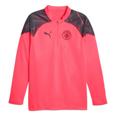 Manchester City 2023/24 Quarter-Zip Training Top - Red | Puma for sale