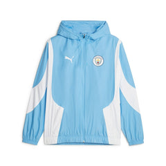 Manchester City 2023/24 Pre-Match Anthem Full-Zip Hoodie Jacket - Sky Blue | Puma shop