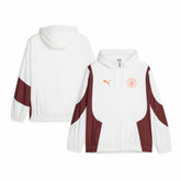 Manchester City 2023/24 Pre-Match Anthem Full-Zip Hoodie Jacket - White | Puma discount