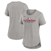 MLB All-Star Women's 2026 MLB All-Star Game Wordmark Tri-Blend T-Shirt - Heather Gray | Nike
