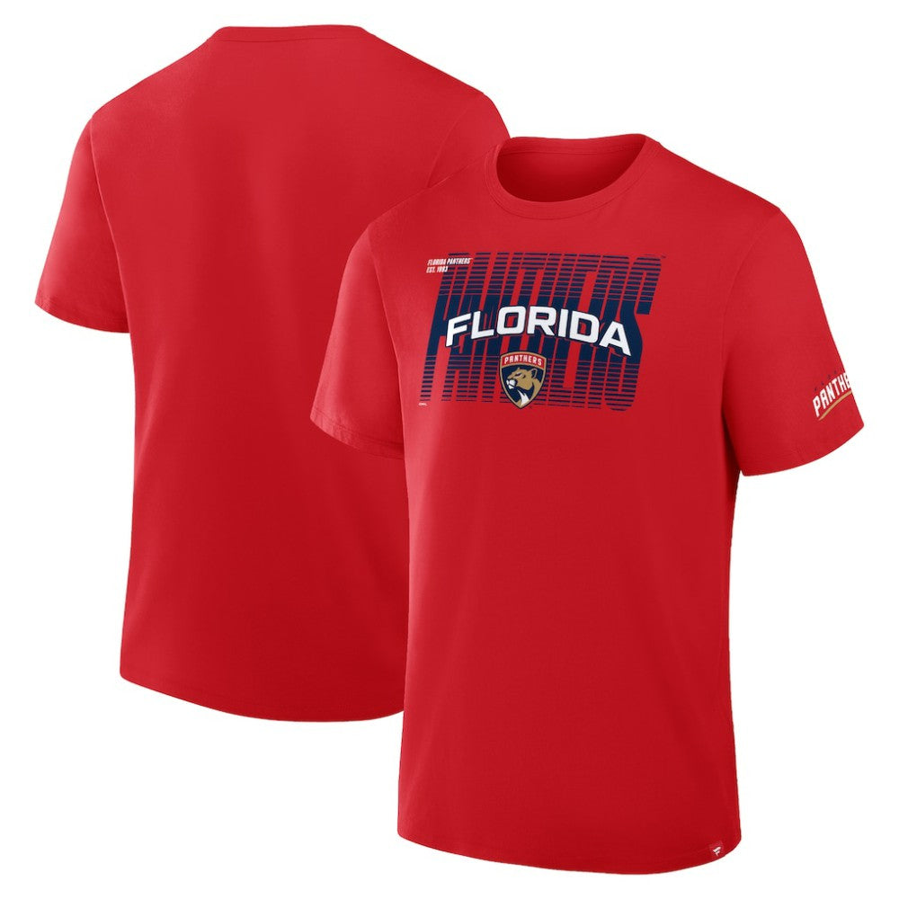 Florida Panthers Fanatics Team Vision Legacy T-Shirt Red