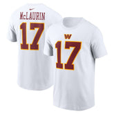 Terry McLaurin Washington Commanders Super Bowl Era Name & Number T-Shirt - White | Nike for sale