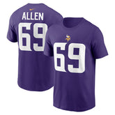 Jared Allen Minnesota Vikings Retired Player Name & Number T-Shirt - Purple | Nike outlet