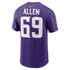 Jared Allen Minnesota Vikings Retired Player Name & Number T-Shirt - Purple | Nike outlet