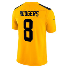 Aaron Rodgers Pittsburgh Steelers Alternate Vapor F.U.S.E. Limited Jersey - Gold | Nike for sale