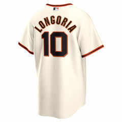 Evan Longoria San Francisco Giants Home Retired Player Replica Jersey - Cream | Nike