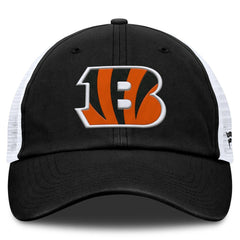 Cincinnati Bengals Trucker Adjustable Hat - Black/White on sale