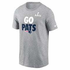 New England Patriots Super Bowl LX Fast As Fast Gets T-Shirt - Heather Gray | Nike on sale