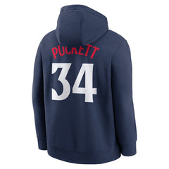 Kirby Puckett Minnesota Twins Player Name & Number Club Pullover Hoodie - Navy | Nike