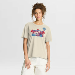 New York Rangers Fanatics Women's 2026 NHL Winter Classic T-Shirt Cream