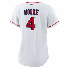Christian Moore Los Angeles Angels Women's Home Replica Jersey - White | Nike