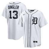 Dillon Dingler Detroit Tigers Home Replica Jersey - White | Nike